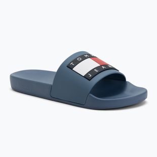 Pánské nazouváky Tommy Jeans Pool Slide Ess DBX blue coast