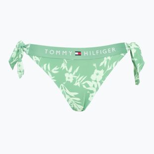 Spodní díl plavek  Tommy Hilfiger Cheeky Side Tie Bikini Print floral tropic aop fort green