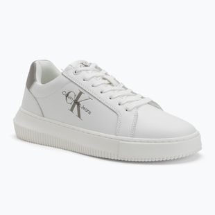 Pánské boty Calvin Klein YM0YM00681 Chunky Cupsole Monologo Lth triple bright white/rock ridge