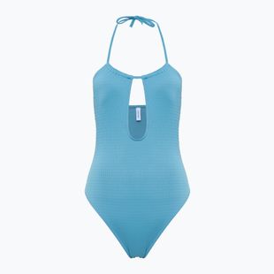 Dámské jednodílné plavky Calvin Klein KW0KW02725 Plunge - RP adriatic blue