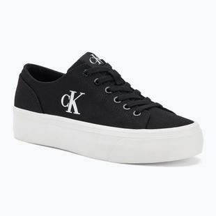 Dámské tenisky Calvin Clain YW0YW01763 Vulc Flatform Low Cv MG black/bright white
