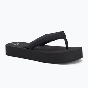 Dámské žabky Calvin Klein YW0YW01723 Sandal Flatform Ttxr Satin triple black