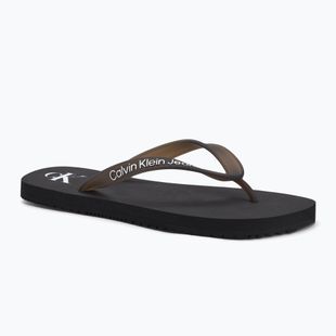 Dámské žabky Calvin Klein YW0YW01829 Beach Sandal Transparent Tpu black