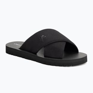 Pánské žabky Calvin Klein YM0YM01223 Cross Sandal Crxs Tx triple black