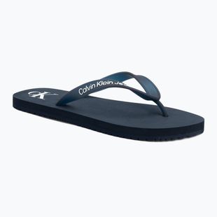 Pánské žabky Calvin Klein YM0YM01267 Beach Sandal Transparent Tpu navy/bright white