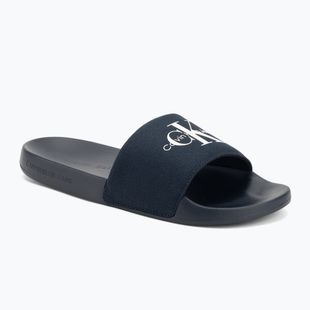 Pánské nazouváky  Calvin Klein YM0YM01271 Slide Monogram Cv triple calvin navy