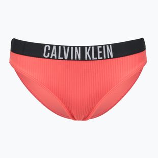 Spodní díl plavek Calvin Klein KW0KW02752 Intense Power Rib Bikini dazzlink coral
