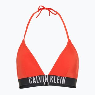 Horní díl plavek Calvin Klein KW0KW02854 Intense Power Triangle-RP flamingo chili