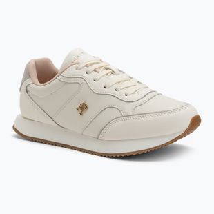 Dámské boty Tommy Hilfiger Leather Runner ivory petal/newsprin