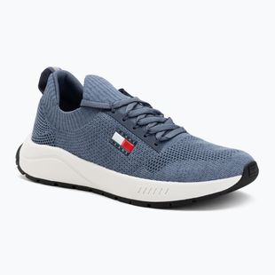 Pánské boty Tommy Jeans Runner Knitted blue moment
