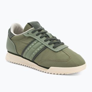 Pánské boty Tommy Jeans Runner Cleated Mix Material aruba green