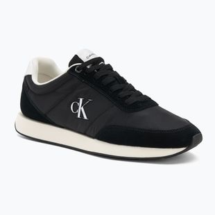 Pánské boty Calvin Klein YM0YM01361 Retro Runner Essential MIX MAT black/bright white