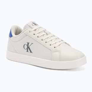 Pánské boty Calvin Klein YM0YM01213 3 Cupsole PU lily white/purple blue