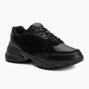 Pánské boty Calvin Klein YM0YM01289 Hike Runner HF Leather Mix triple black