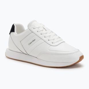 Pánské boty Calvin Klein YM0YM01381 Retro Runner Leather Tape bright white/black/gum