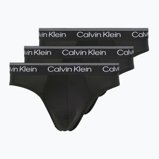 Pánské slipy Calvin Klein LV00NB4408 Hip Brief 3 páry black