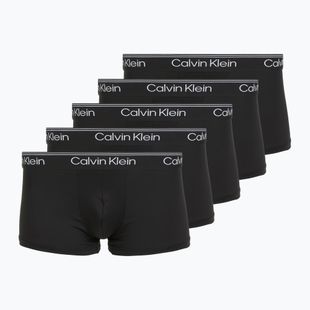 Boxerky Calvin Klein LV00NB4412 Low Rise Trunk 5 párů black