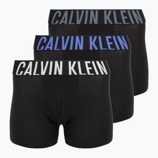 Pánské boxerky Calvin Klein 000NB3609A Brief 3 páry black bodies/turbulence/white/iridescent