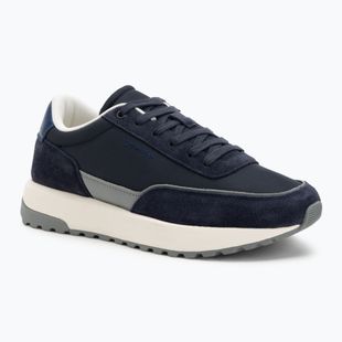 Pánské boty Calvin Klein HM0HM01714 Low Top Lace Up Repreve Mix navy/granite road/cobalt