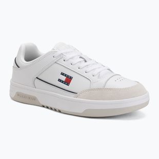 Pánské boty Tommy Jeans Cupsole Leather white