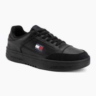 Pánské boty Tommy Jeans Cupsole Leather black