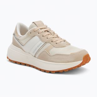 Dámské boty Tommy Jeans Cleated Runner white clay