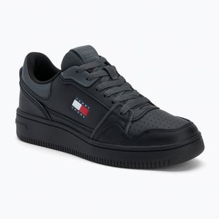 Dámské boty Tommy Jeans Retro Basket Sneaker black
