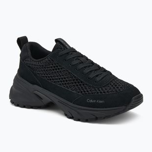 Dámské boty Calvin Klein YW0YW02030 Hike Runner Lace Up Techmix triple black