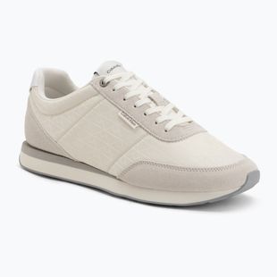 Pánské boty Calvin Klein HM0HM02140 Retro Runner Ripstop Aop marshmallow/bright white