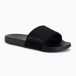 Pánské nazouváky Calvin Klein HM0HM02115 Ess Monobrand triple black