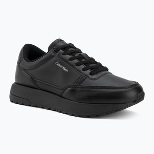 Pánské boty Calvin Klein HM0HM02146 City Runner Laceup Leather triple black