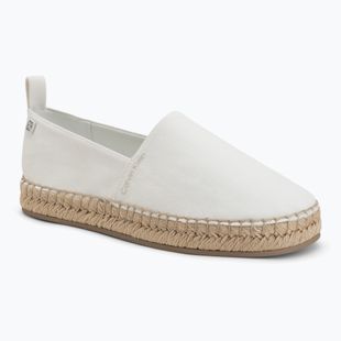 Dámské espadrilky Calvin Klein HW0HW02931 Oblique Canvas Off White