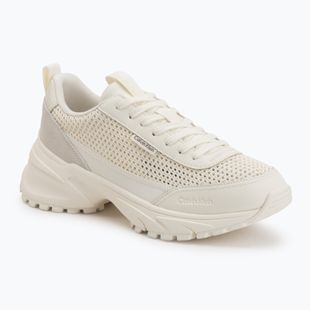 Dámské boty Calvin Klein HW0HW03000 Hike Runner Lup Lin Mesh marshmallow