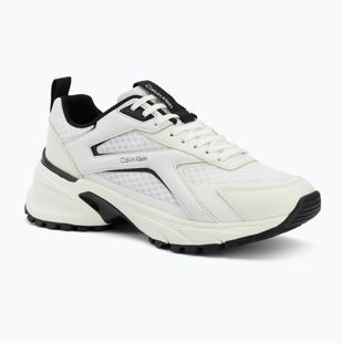 Dámské boty Calvin Klein HW0HW03002 Hike Run Ckstripe Mesh bright white/black