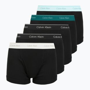 Boxerky Calvin Klein LV00NB1897 Trunk 5 pairs of black bodies w/black/niagara falls
