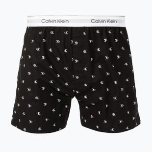 Boxerky Calvin Klein LV00NM2831 Boxer Trad diamond logo black
