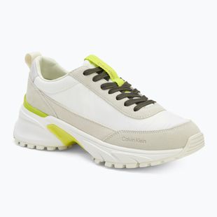 Dámské boty Calvin Klein YW0YW02075 Hike Runner MG Nylon Mix bright white/primrose/beluga