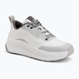 Pánské boty Calvin Klein Chunky Runner Laceup Mix Aop white/granite road/granite gray
