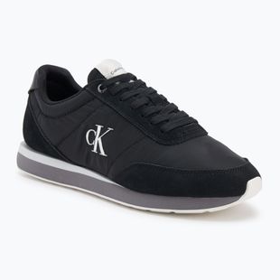 Pánské boty Calvin Klein YM0YM01361 Retro Runner Ess Mix Mat black/stormfront/vaporous white