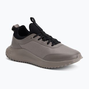 Pánské boty Calvin Klein YM0YM01443 Eva Runner Laceup Sock Mat Mix taupe smoke/black