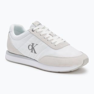 Pánské boty Calvin Klein YM0YM01361 Retro Runner Ess Mix Mat triple bright white