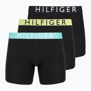 Boxerky Tommy Hilfiger Brief 3-pack lemon curd/arctic aqua/black