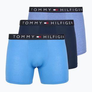 Boxerky Tommy Hilfiger Brief Stripe 3 pairs pitch blue/cobalt blue/minerali stripe