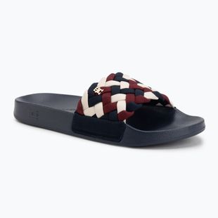 Dámské pantofle Tommy Hilfiger Braided Pool rwb