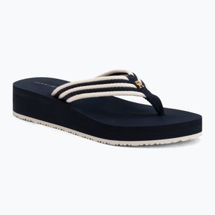 Dámské žabky Tommy Hilfiger Stripe Summer space blue