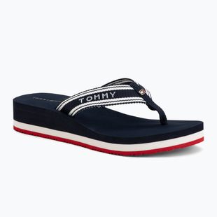 Dámské žabky Tommy Hilfiger Flag Print Summer Sandal rwb