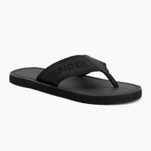 Pánské žabky Tommy Hilfiger Lbeach Sandal Leather black