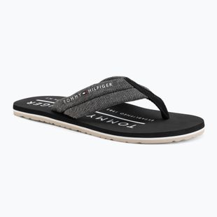 Pánské žabkyTommy Hilfiger Chambray Beach Sandal black