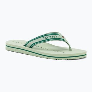 Dámské žabky Tommy Hilfiger Webbing Summer Sandal gentle jade