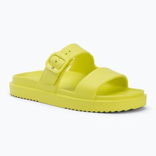 Dámské pantofle Tommy Hilfiger Light Double Strap lime zing